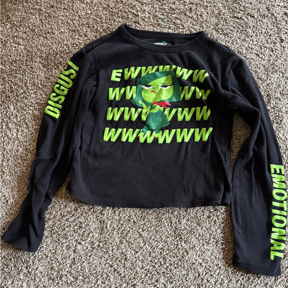 Disney Pixar Inside out 2 Disgust Girls Size M shirt